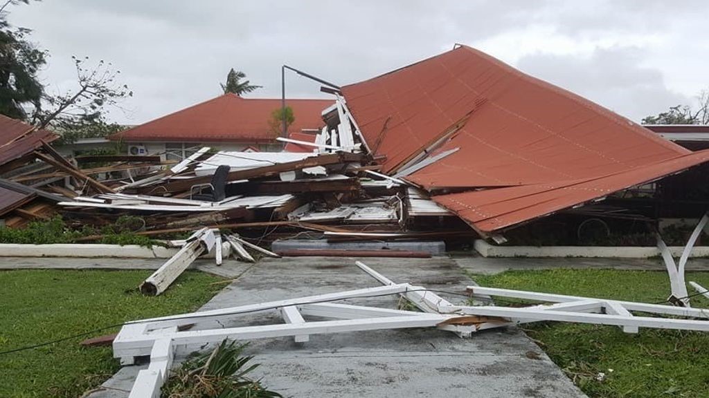 Hurricane Gita damage, Tonga