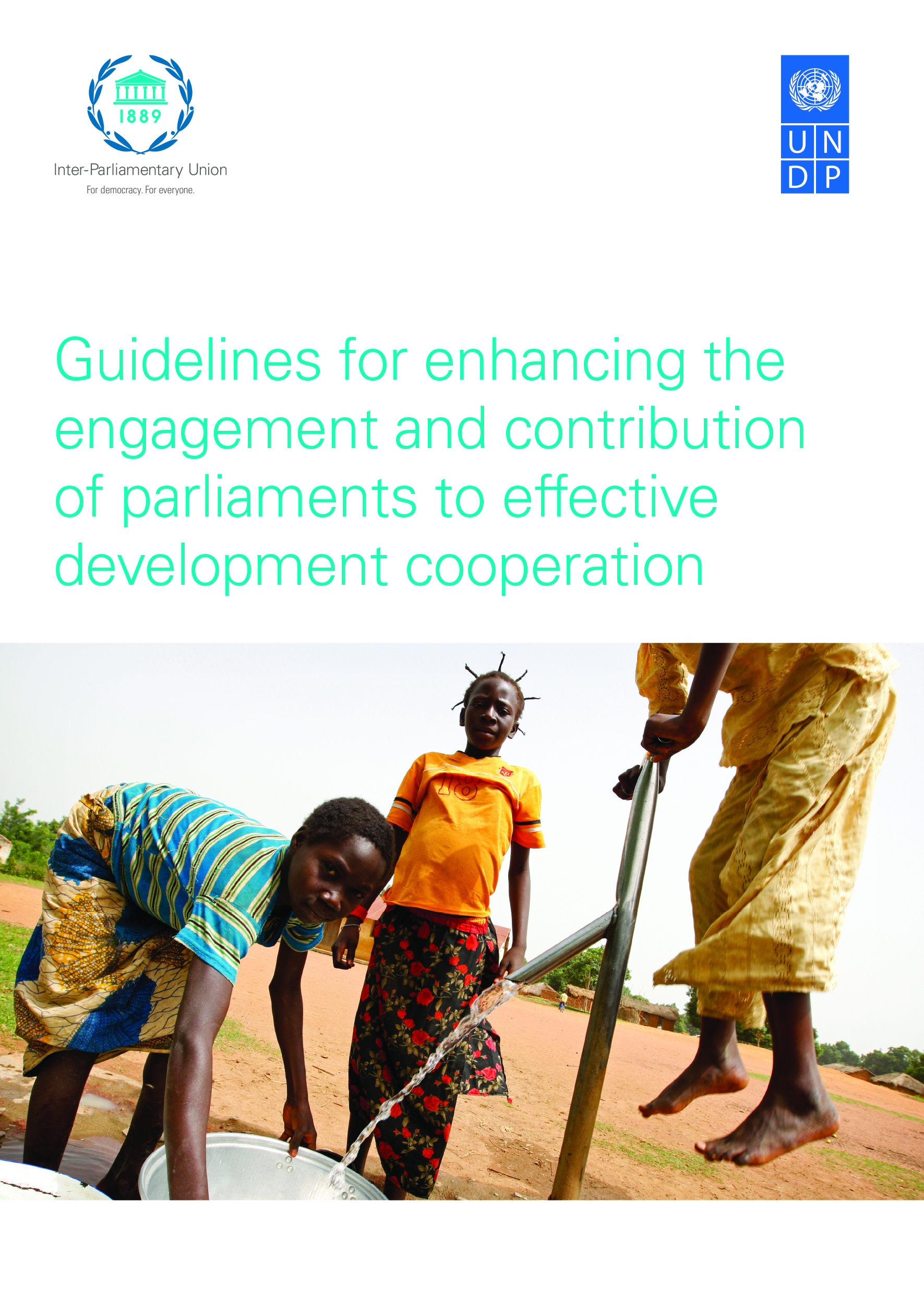 Cover Guidelines for parliaments on cooperation