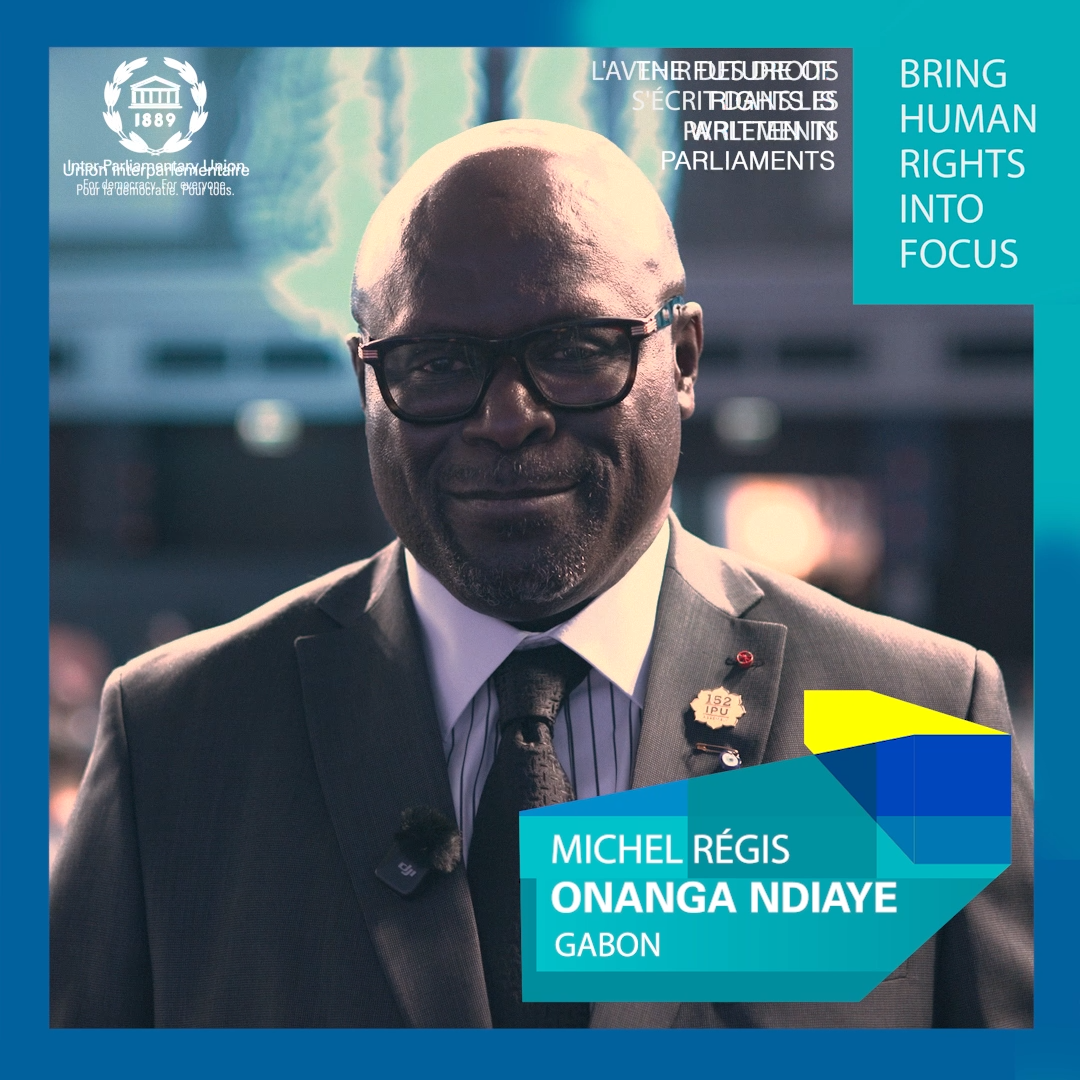 Michel Régis Onanga Ndiaye, President of the NA of Gabon