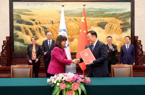 Signature of IPU and NPC agreement