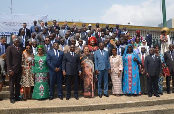 Des parlementaires de 18 pays différents se sont réunis en Côte d'Ivoire 
pour prendre part au séminaire. ©KOUA Messou Laurent

