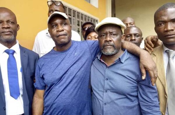 MP Franck Diongo and MP Eugène Diomi Ndongala