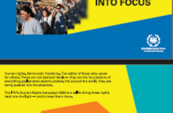 Bring human rights forward flyer