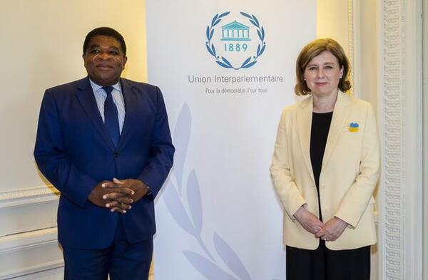 IPU Secretary General welcomes EC Vice President Vera Jourova