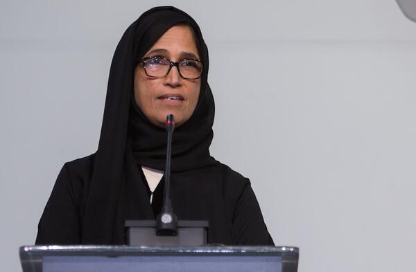 Mme Hessa Sultan al-Jaber, ​ une de femmes nommées au Parlement du 
Qatar. ©​ITU/A. Abouharb

