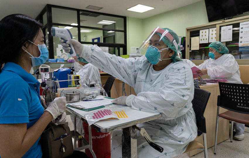 Thai healthcare workers