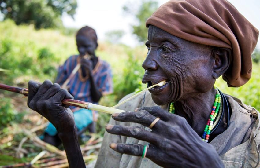 Victims of famine