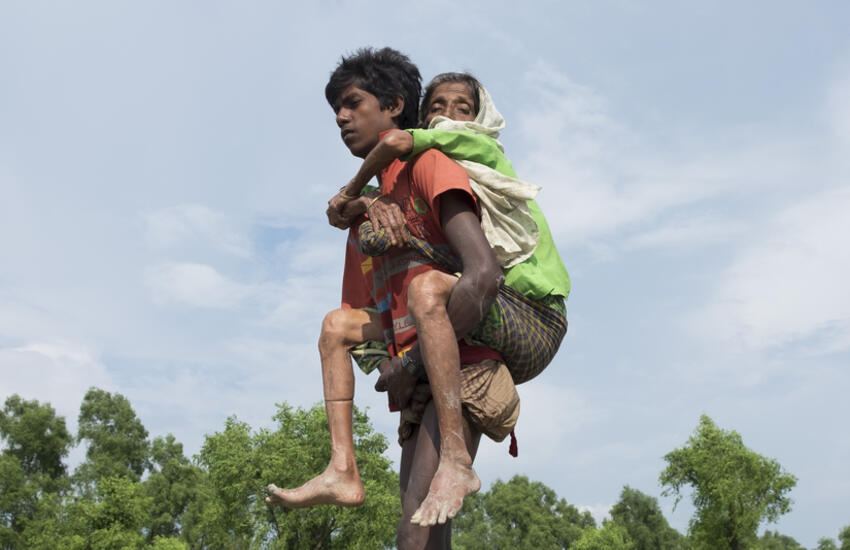 Rohingya refugees