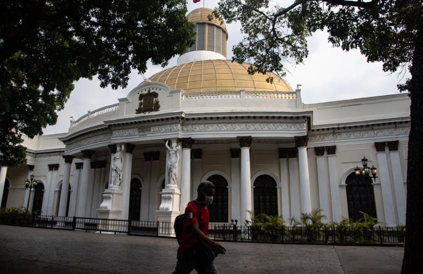 Assemblée Nationale du Venezuela à Caracas