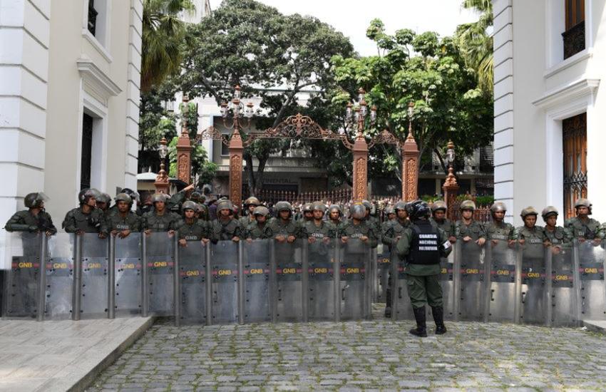 National Guard in Caracas