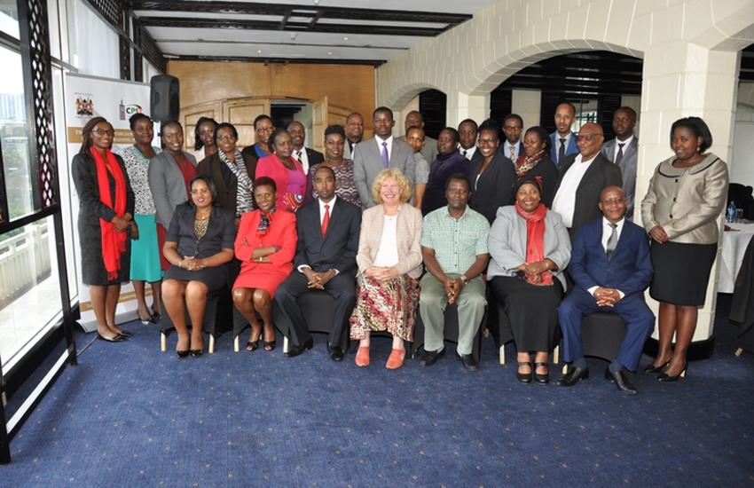 Participants at the gender mainstreaming workshop.