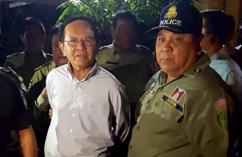 Le leader de l'opposition cambodgienne Kem Sokha est l'un des cas examinés 
par le Comité des droits de l'homme de l'Union interparlementaire à sa 
137ème Assemblée.  Copyright STR/AFP

