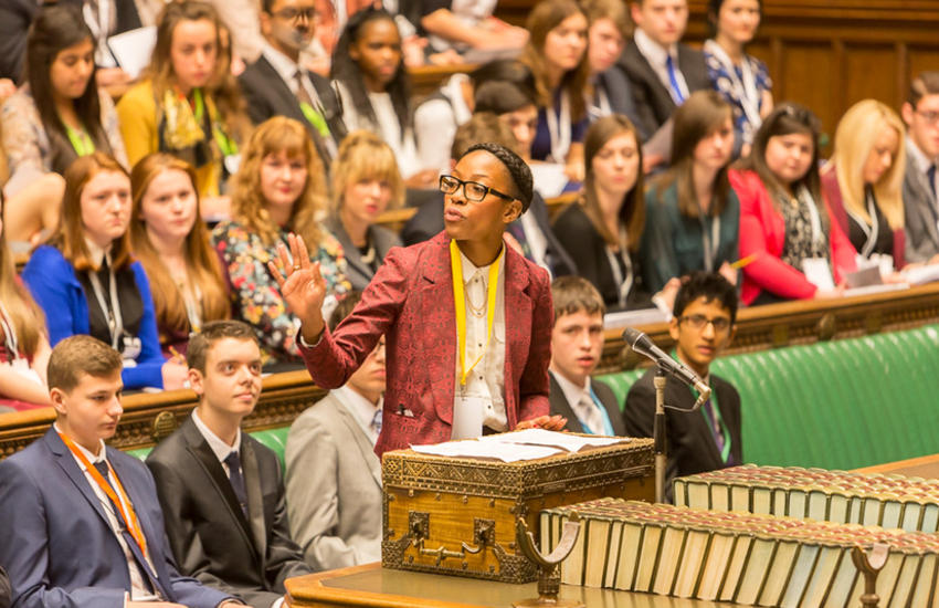 Youth parliament in the UK