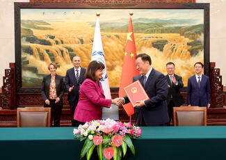 Signature of IPU and NPC agreement
