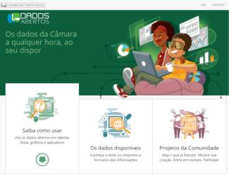 Website of the Parliament of Brazil