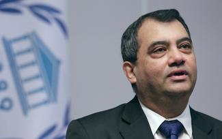 Saber Chowdhury, Président de l’UIP, se chargera de promouvoir le rôle 
essentiel des parlements dans la réalisation des objectifs en matière de 
santé. ©IPU/P. Albouy

