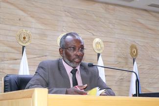 Speaker of the Parliament of Djibouti, Mohamed Ali Houmed