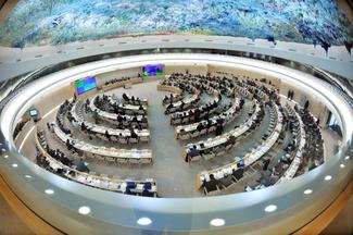 L’IUP a été très active lors de la 35ème session du Conseil de droits 
de l’homme. © ONU Photo/Jean-Marc Ferré

