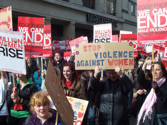 Protests against violence against women