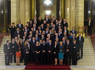 Les participants au séminaire régional. © Zsuzsa PETHŐ.

