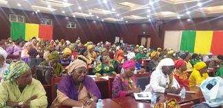 Public meeting in Mali