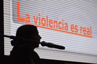 Speaking on violence against women MPs