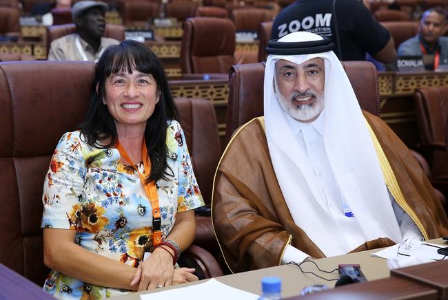 Attendees of IPU Assembly in Doha