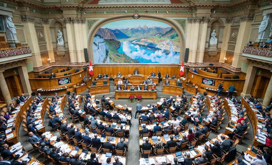 Le parlement suisse. © Le Parlement suisse