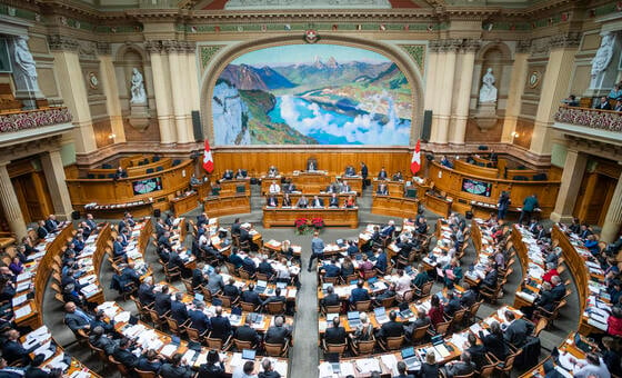 Le parlement suisse. © Le Parlement suisse