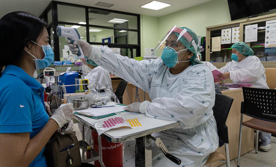 Thai healthcare workers