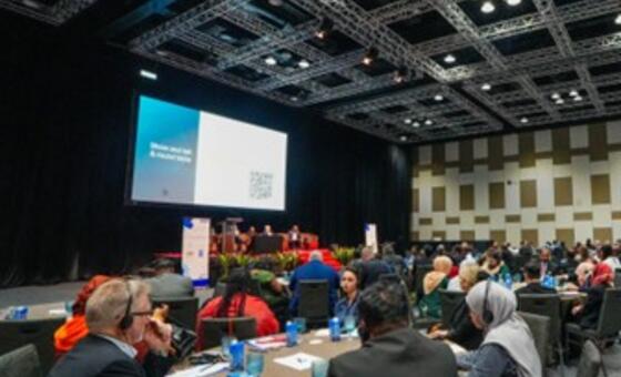 The AI in Parliament track on day two of the conference (credit: IPU CIP)
