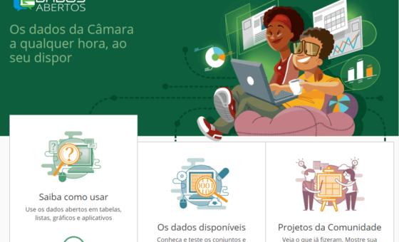 Website of the Parliament of Brazil