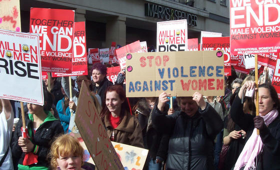 Protests against violence against women
