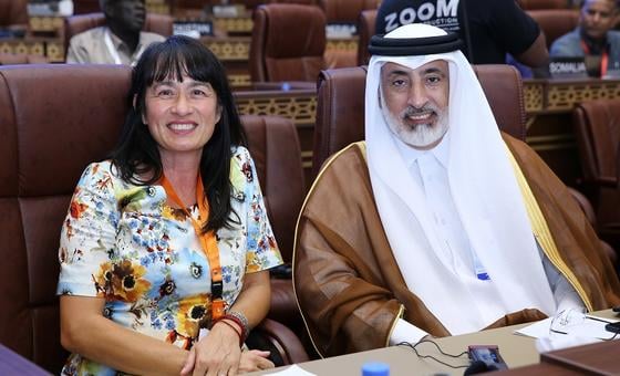 Attendees of IPU Assembly in Doha